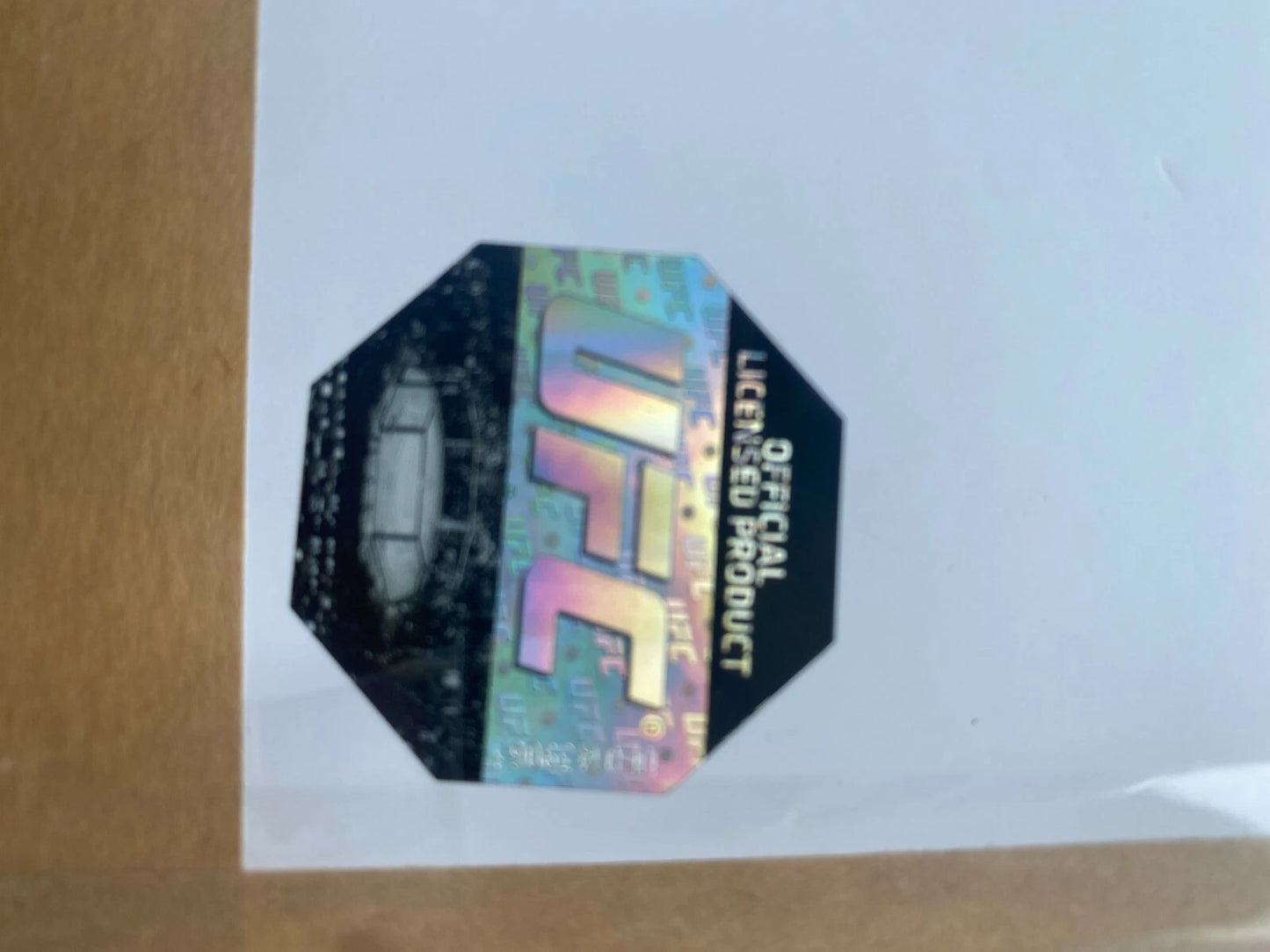 UFC 194 Fight Used Octagon Framed Canvas | Conor McGregor vs. Jose Aldo